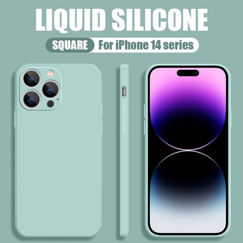 Per iPhone 15 14 Pro Max 13 12 11 16 XS Liquid Silicone Morbido Cover Case Skin - Zdjęcie 27 z 29