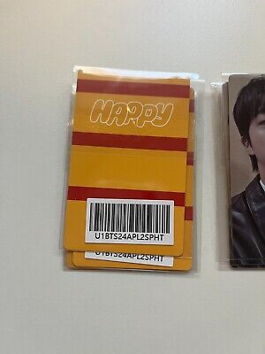 BTS JIN Official Authentic Weverse POB Photocard HAPPY Mini BTS JIN Official Authentic Weverse POB Photocard HAPPY Mini