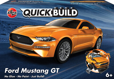 Airfix J6036 Ford Mustang GT, Quick Build Steckbausatz 1:24