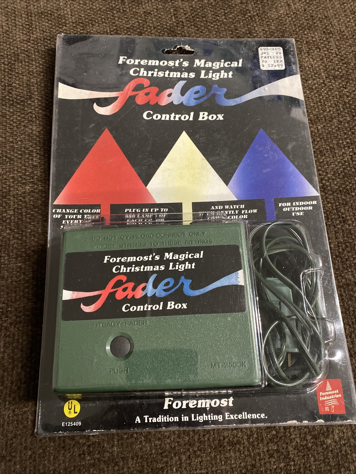 NEW Foremost's Magical Christmas Light Fader Control Box MT2500K