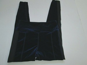 ALALA Velvet Tight or leggings in blue 