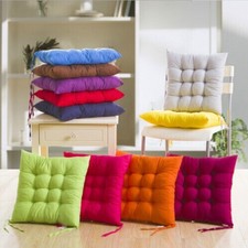 REMOVABLE THICKER CUSHIONS CHAIR SEAT PAD ROOM CUSHION GARDEN KITCHEN MAT PILLOW