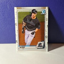 #BD-181 JJ Bleday Miami Marlins 2020 Bowman Chrome Prospect Rookie Baseball Card