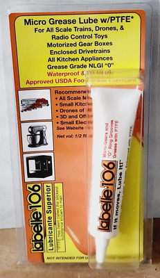 Labelle Oil No. 106 - Plastic Compatible Grease w/PTFE - 1/2 ounce