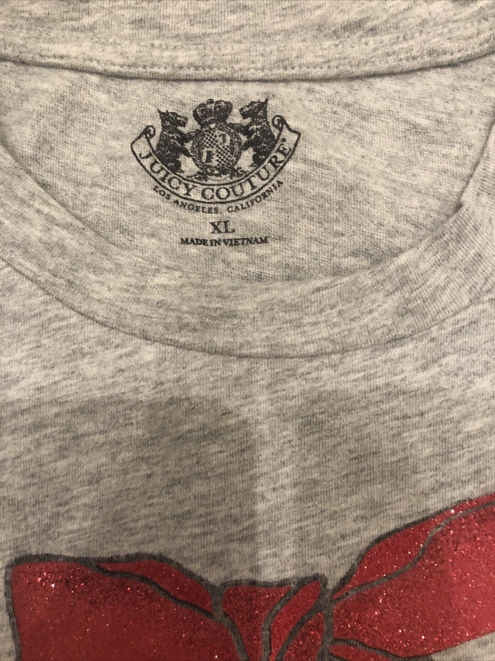 Camiseta Juicy Couture XL súper linda para niñas Foto 4 de 4