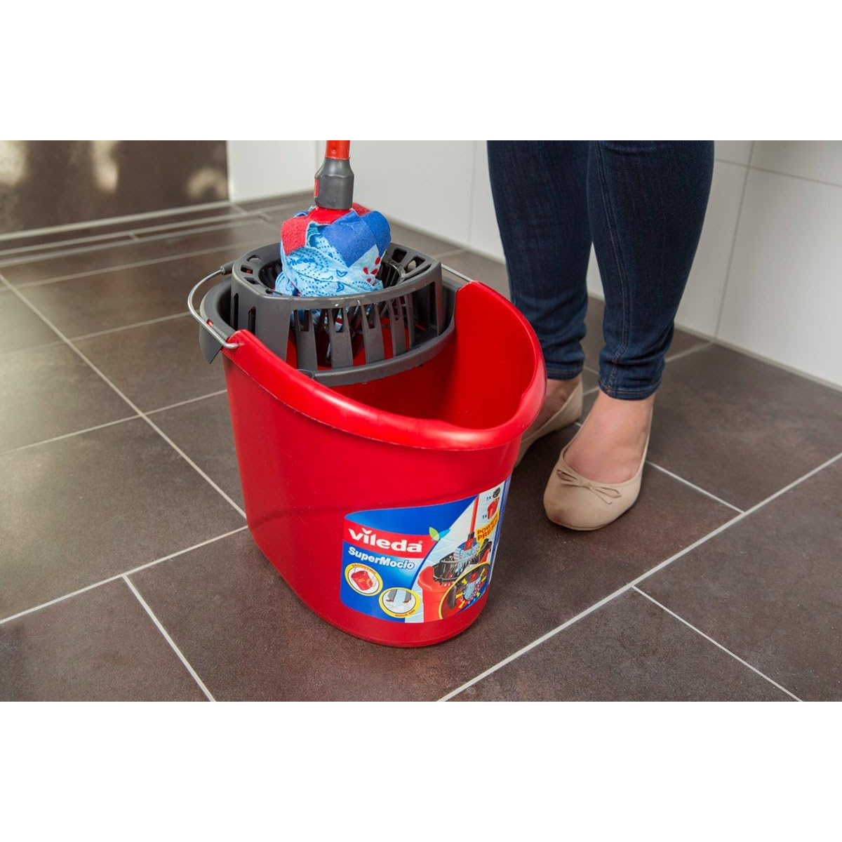 Vileda SuperMocio XL 3 Action Microfibre Mop Replacement Head Refill