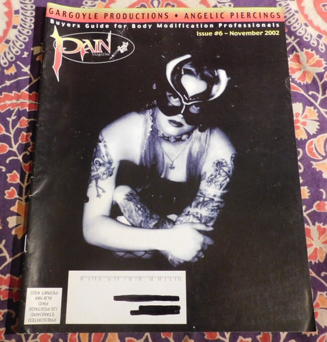 Pain Professional Tattoo Artist Trade Magazine 18 Diff 19 Issues PAIN MAGAZINE - Picture 7 of 19