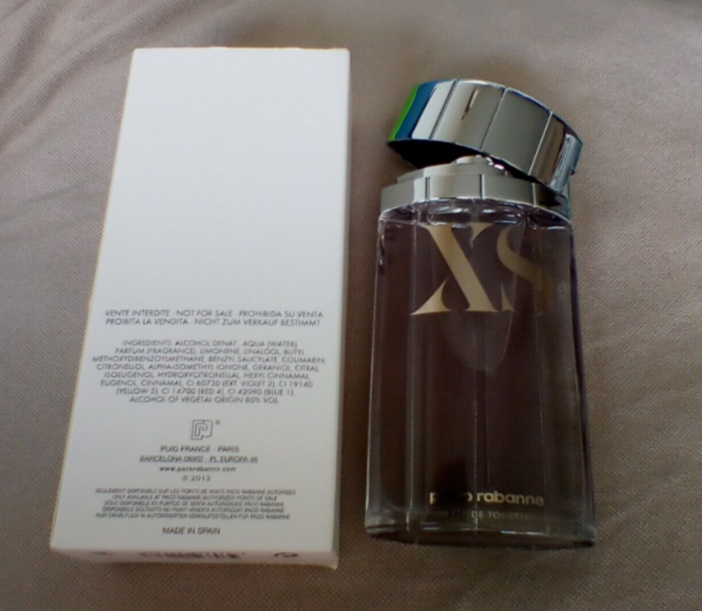 ほぼ未使用 Paco Rabanne XS オードトワレ 100ml Paco Rabanne XS Pour Homme For Men 100ml EDT , Vintage, New, rare