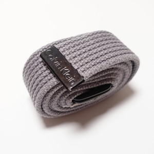 men's cotton belt with loop buckle