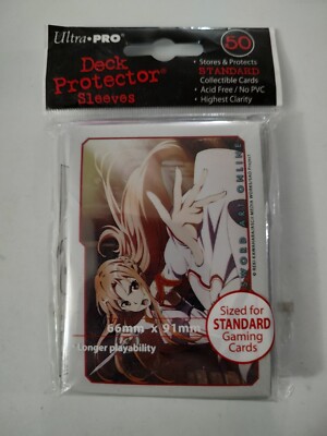 Asuna Sword Art Online Standard Size Anime Card Sleeves 50 Count Ultra Pro | eBay Asuna Sword Art Online Standard Size Anime Card Sleeves 50 Count Ultra Pro | eBay