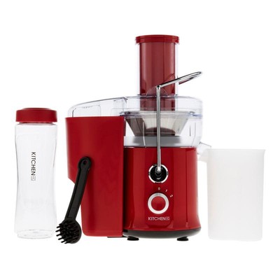Kitchen HQ 400-Watt 2-Speed Power Juicer with Bottle Open Box