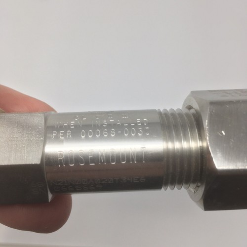NEW Rosemount 68 0068N21N00A020T34E6 Temperature Sensor Hazardous Location - Picture 7 of 8