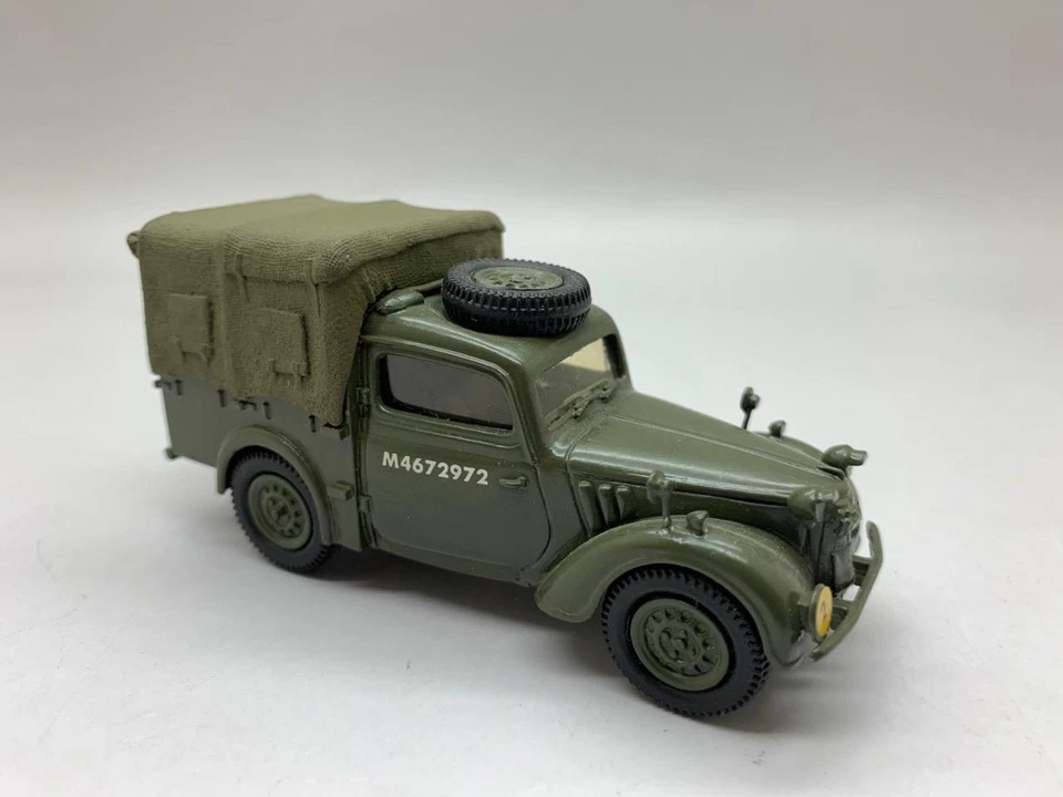 Hart Modelli Metallo Bianco Kit Costruito Inglese Esercito Austin Tilley 1/48 - Immagine 3 di 4