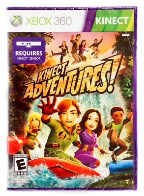 Microsoft Xbox 360 Kinect Adventures! Sealed Video Game (Requires Kinect Sensor)