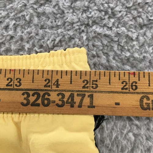 Goodfellow Swim Trunks Shorts Mens 3XL (Actual 50x6) Yellow Elastic Waist NEW - Picture 7 of 23