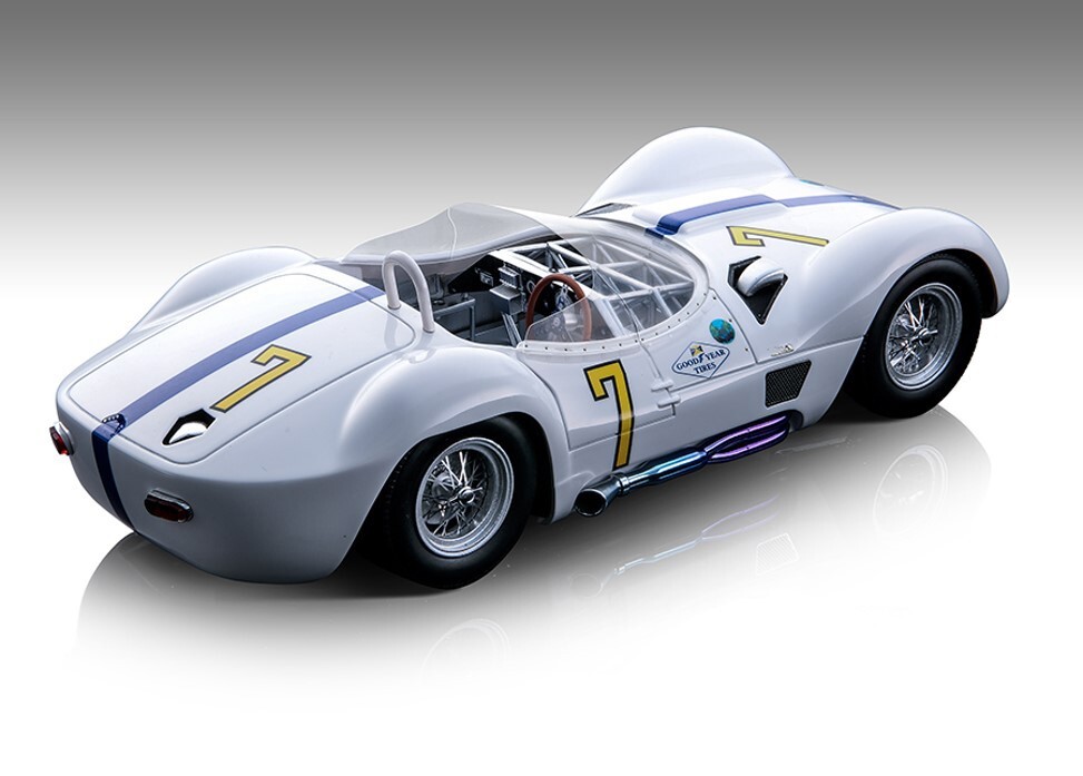 テクノモデル1/18 マセラティ TIPO61 #6 メドウデール1961 優勝 テクノモデル1/18 マセラティ TIPO61 #6 メドウデール1961 優勝
