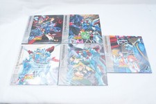 Mobile Fighter G Gundam LaserDisc Vol.1-5 10LD Set with Obi 175Datacard