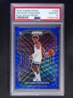 2020-21 Panini Prizm Anthony Edwards #258 RC Rookie Blue Wave PSA 10