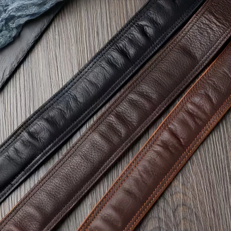 Correa de cámara La primera capa de cuero para Canon Nikon Sony Fujifilm Panasonic Foto 2 de 4