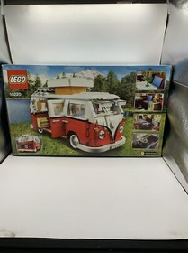 New Sealed LEGO Creator Expert 10220 Volkswagen T1 Camper Van Retire Damaged Box