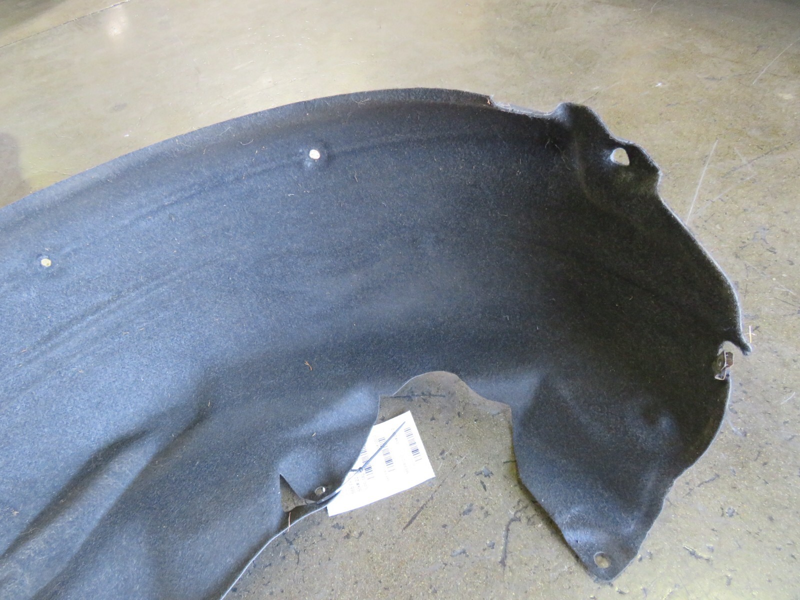 Ferrari California, LH Rear Inner Fender Liner, Front Section Used, P/N 69749200
