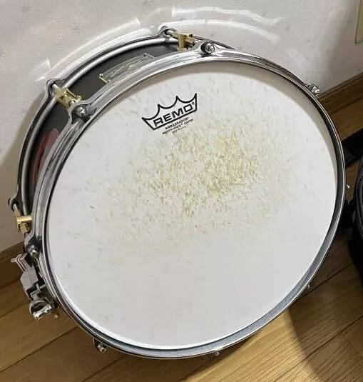 Canopus Snare Drum MO MO Series Black Olive Oil x5.5 Very