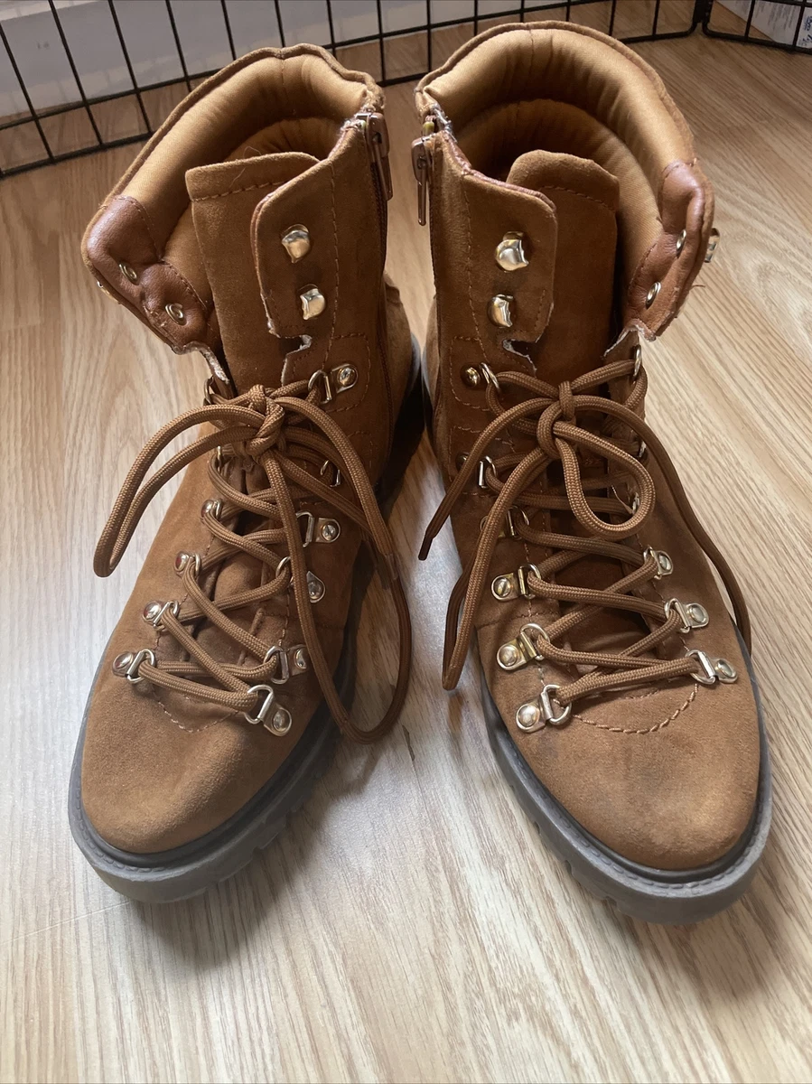 new look brown boots size 7 eBay