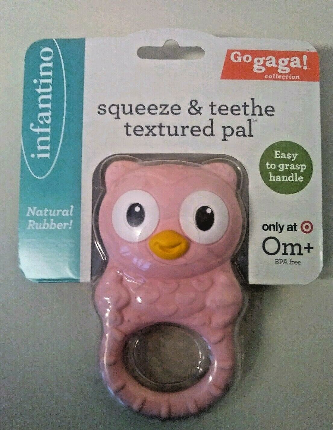 infantino owl teether