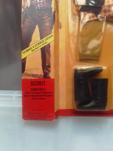 ORIGINAL 1977-1979 PALITOY BOXED ACTION MAN SCOUT LOCKER BOX 34402 NEW SEALED - Picture 9 of 17