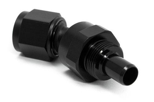 PTFE Alu Fitting Dash 4 / -4 AN / JIC 4 Anschluss 30° Schwarz eloxiert - Picture 4 of 8