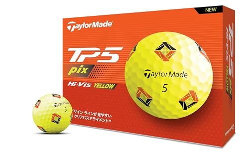 New Taylor Made TMJ24 TP5 PIX YLW JPN 12 pieces TiPy Five