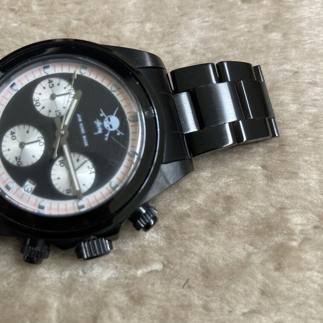 Stussy Jam Homemade Collaboration Mens Watch Chronograph Stussy Jam Homemade Collaboration Mens Watch Chronograph
