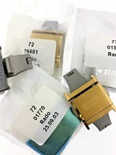 Rado Clasp Original Push Button Fold Over Stainless Steel Gold-tone Ceramic