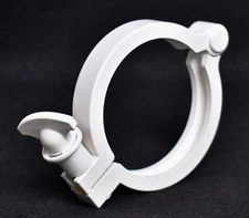 3" Nylon Heavy Duty Multi-Use Sanitary Fitting Tri-Clamp