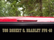 USS ROBERT G BRADLEY FFG 49 Decal / Sticker U S Navy USN Military S01