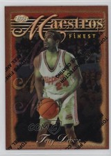 1996-97 Topps Finest Common Bronze Refractor Terry Dehere #97 0ym4