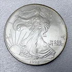 RARE 1998 American Silver Eagle 1oz .999 Fine Silver Key Date [e8]