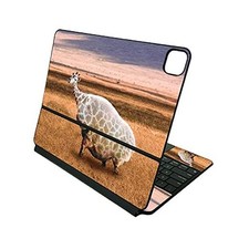 MightySkins Carbon Fiber Skin Compatible with Apple Magic Chunky Giraffe