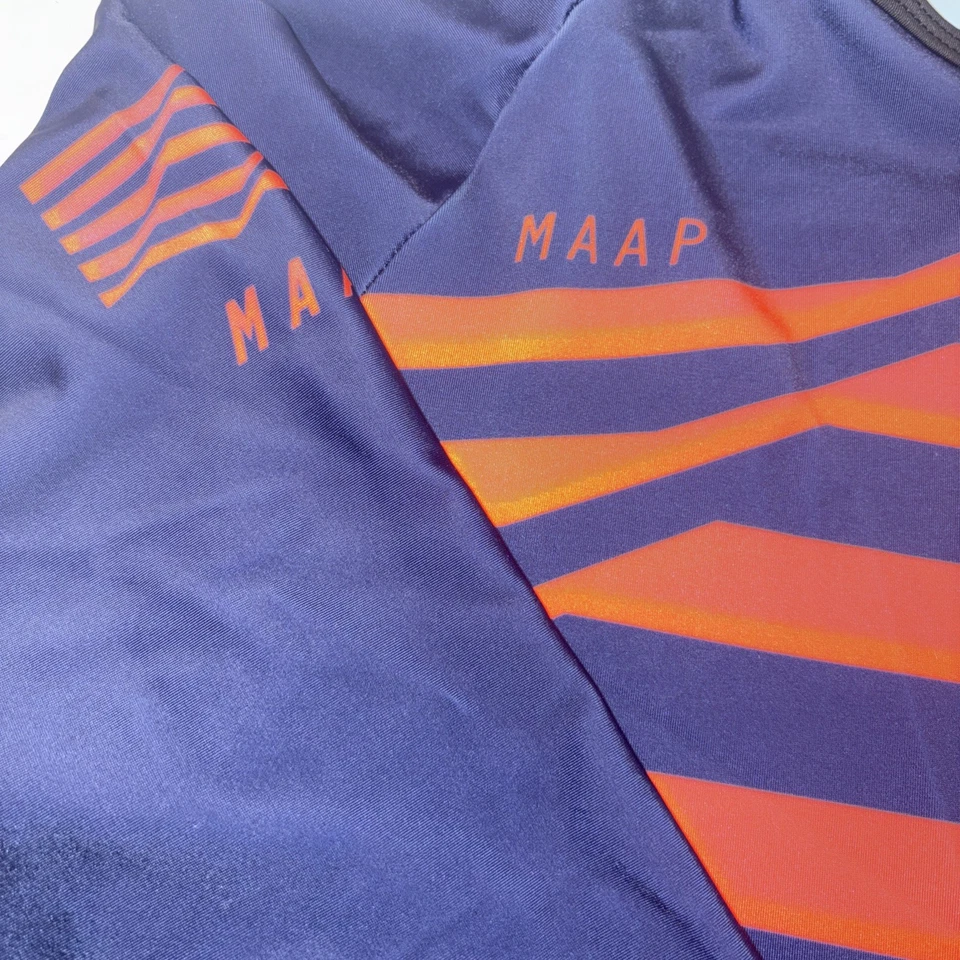 MAAP темно-синий длинным рукавом с подкладкой костюм для велоспорта взрослых мужчин M - Изображение 2 из 4