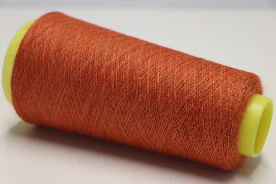 P07 (80€/kg) 100g CASHWOOL EXTRAFEINE MERINOWOLLE TERRACOTTA (48/2) Zwirn Wolle - Bild 2 von 4