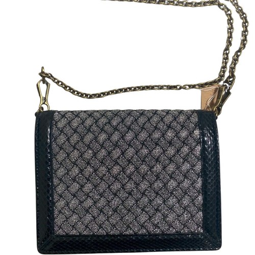 Bottega Veneta Chain Wallet Silver Compact Used - Picture 2 of 7