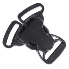 25mm 3 Way Three Point Buckle Quick Plastic Black Baby Carrier Accessory