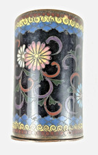 19th Century Chinese Cloisonn&eacute; Brass Tube Tinder Box? - B24