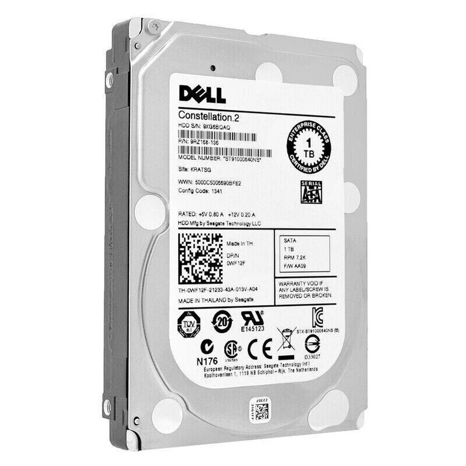 Seagate Constellation.2 HDD 1tb Hard Disk 2,5 " SATA Notebook Serv Reconditioned - Image 2 of 4