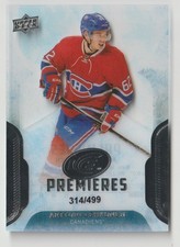 2016-17 UPPER DECK ICE PREMIERES ROOKIE ARTTURI LEHKONEN 314/499 MONTREAL