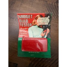 Vintage Midget Birnentester Judith Neuheit Verkauf Weihnachtslichttester