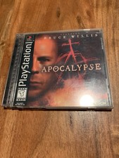 Apocalypse (Sony PlayStation 1, 1998) PS1 - CIB - Complete - Bruce Willis
