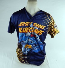 2023 Jersey Shore Blueclaws Marcus Lee Sang #6 Game Used Navy Jersey Marvel Hero