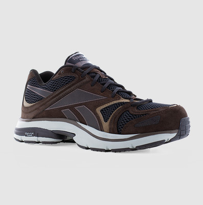 REEBOK RB5202 PREMIER ROAD PLUS VI WORK COMP TOE SR EH ASTM BROWN SHOES NIB MEN