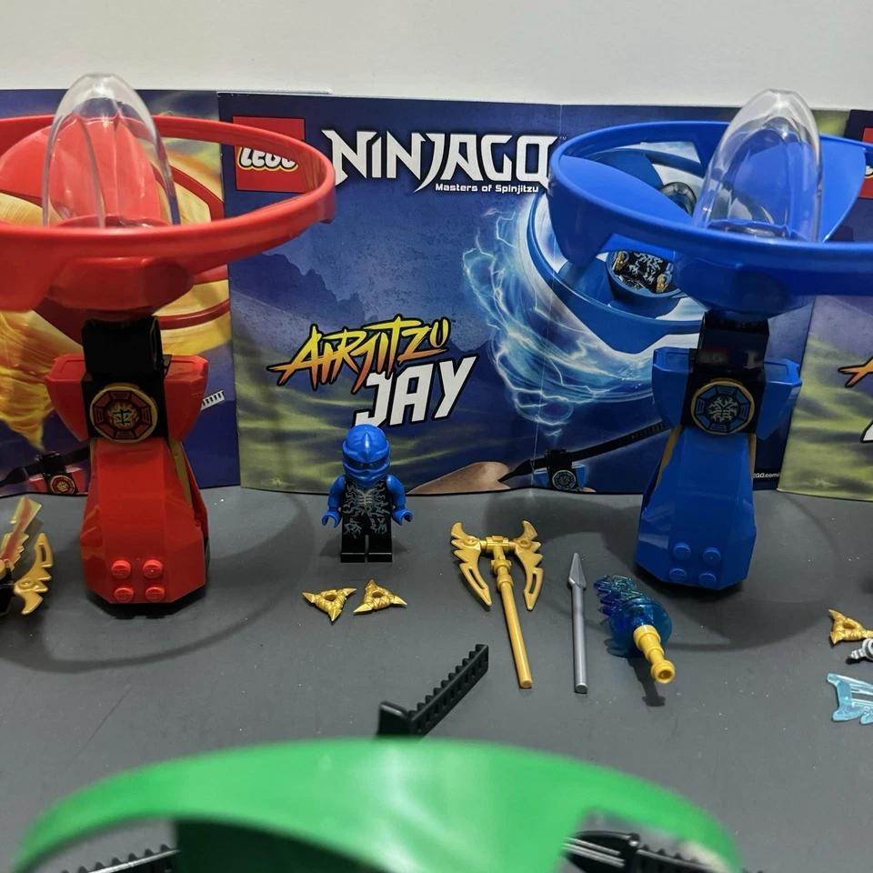 Complete Set Of 5 Used LEGO NINJAGO: Airjitzu Flyers Mint Condition - Image 4 of 4
